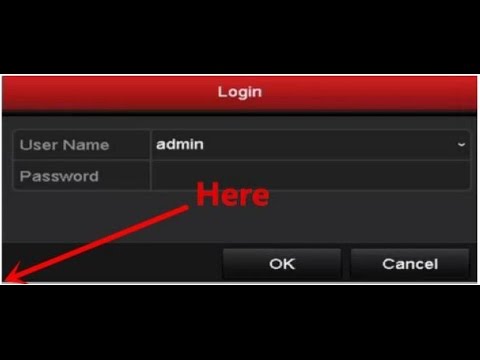 hikvision nvr default password
